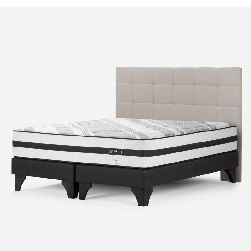 ROSEN - Cama Europea Driven Super King + Respaldo Issey Rosen