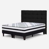 Cama Europea Driven Super King + Respaldo Issey