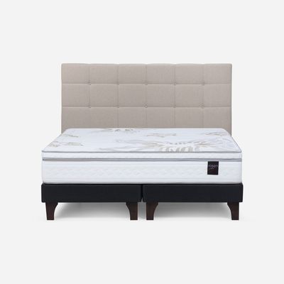 Imagen 2 del producto Cama Europea Art 4 Super King +Respaldo Issey