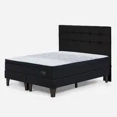 ROSEN - Cama Europea Tempo Super King + Respaldo Issey Grafito