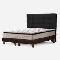 Cama Europea Nest 2 Plazas + Respaldo