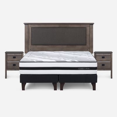 Imagen 2 del producto Box Spring Driven 2 Plazas + Set De Muebles New Ray