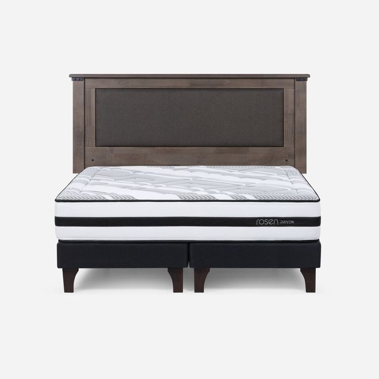 ROSEN Box Spring Driven King X 2.00 CM Base Dividida + Respaldo