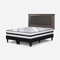 ROSEN - Box Springs Driven King + Respaldo New Ray