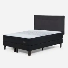 ROSEN - Box Springs Tempo 2 Plazas Bd + Respaldo New Bennet