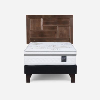 Imagen 2 del producto Cama Europea Art 4 1.5 Plaza + Respaldo Dolce