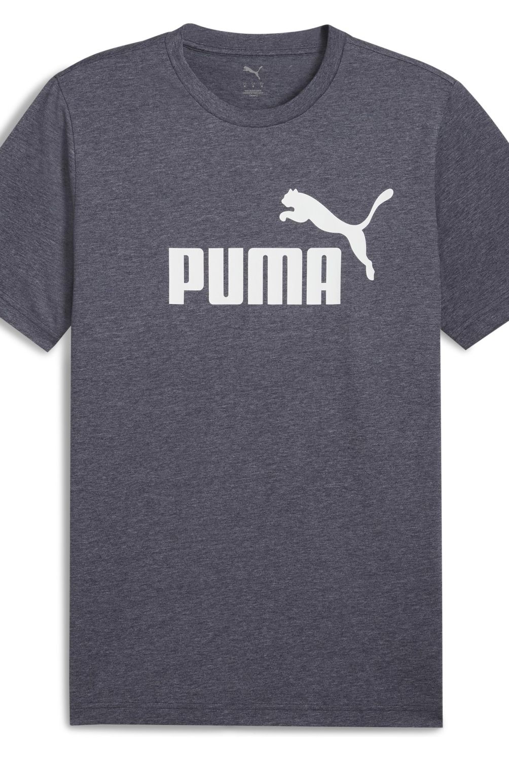 PUMA - Camiseta Manga Corta Ess No. 1 Logo Heather Tee Hombre Puma