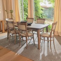 Juego De Comedor Nottingham Extensible 6 Sillas