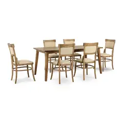CIC - Juego De Comedor Nottingham Extensible 6 Sillas