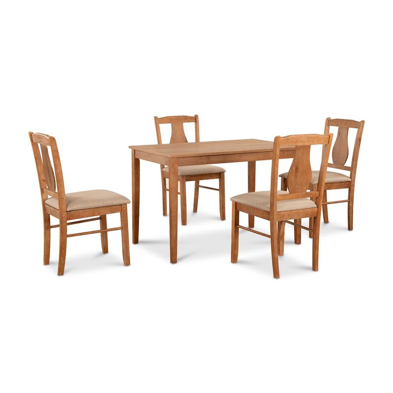 CIC - Juego De Comedor Texas 4 Sillas Cic