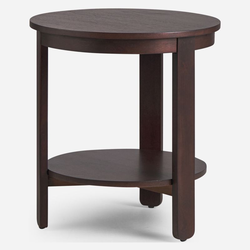 ROSEN - Mesa Lateral Circular Kavi Tabaco Rosen
