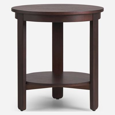 Imagen 2 del producto Mesa Lateral Circular Kavi Tabaco