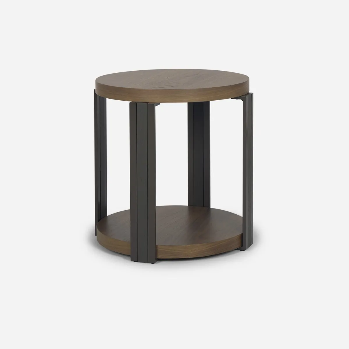 ROSEN - Mesa Lateral Circular Koli Nogal Rosen