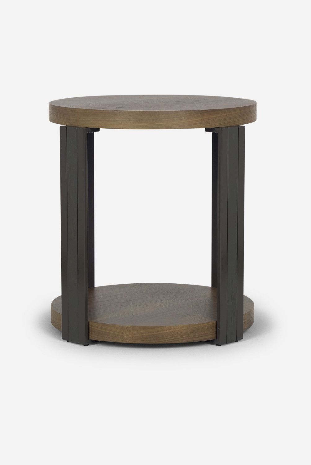 ROSEN - Mesa Lateral Circular Koli Nogal Rosen