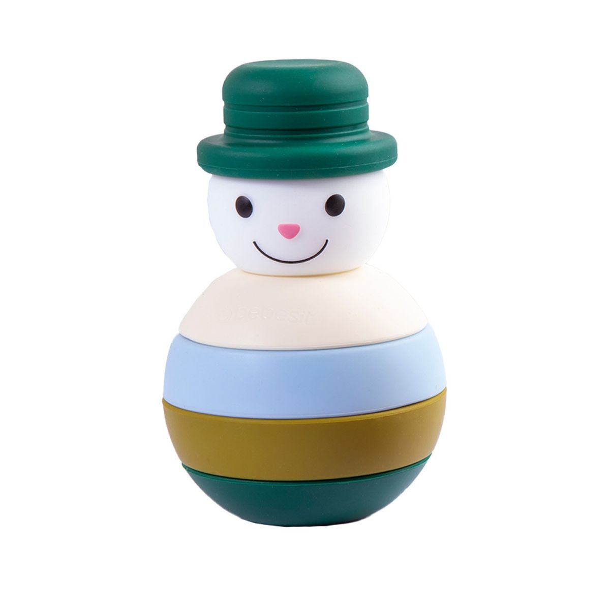 BEBESIT - Muñeco Nieve Verde Bebesit