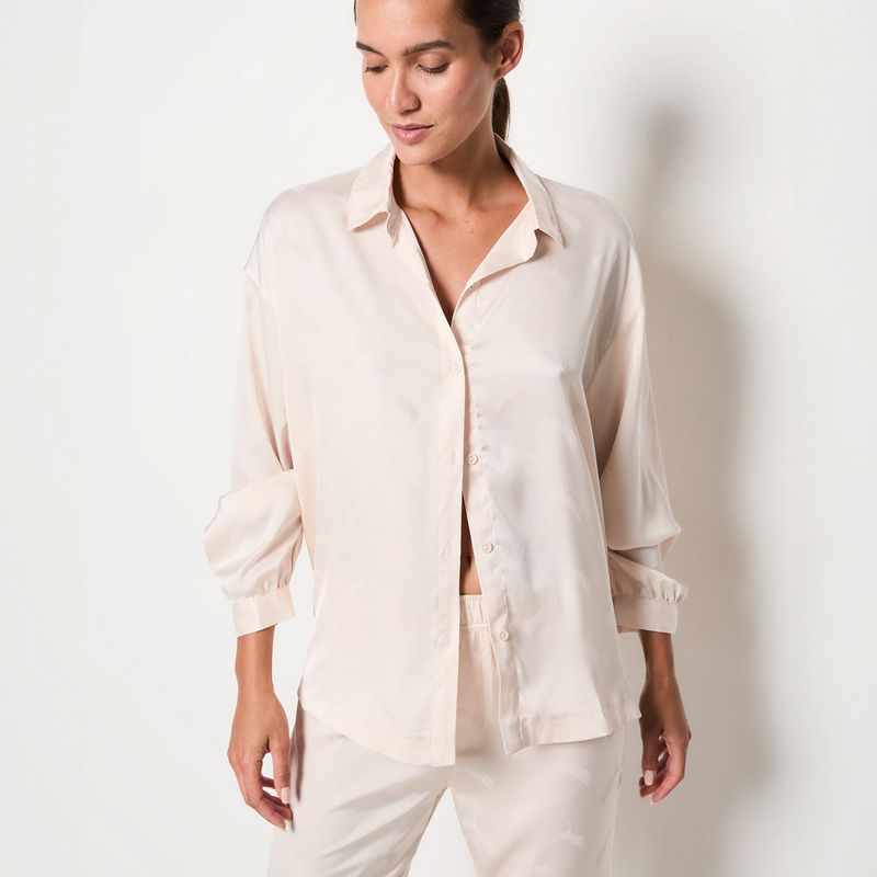 ETAM - Top De Pijama Tiger Jacquard Mujer Etam