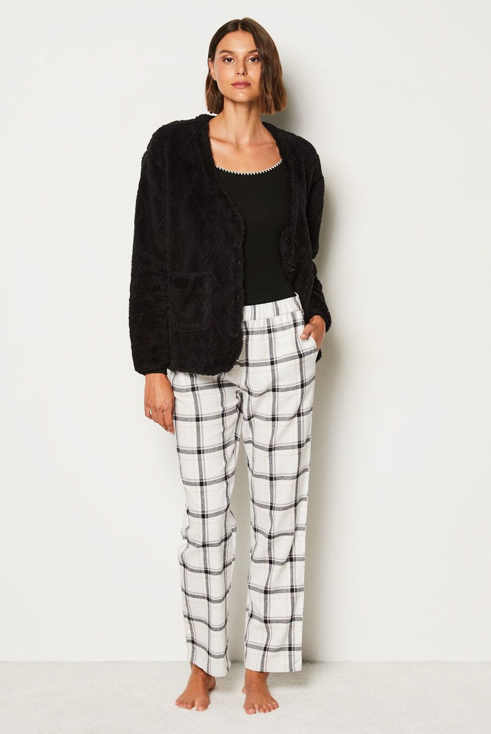 ETAM - Pijama 3 piezas Maylon Mujer Etam