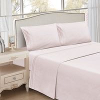 Juego De Sábanas Algodón Lisa 200 Hilos