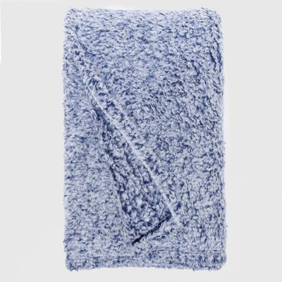 Imagen 2 del producto Manta Sherpa Estampada Azul