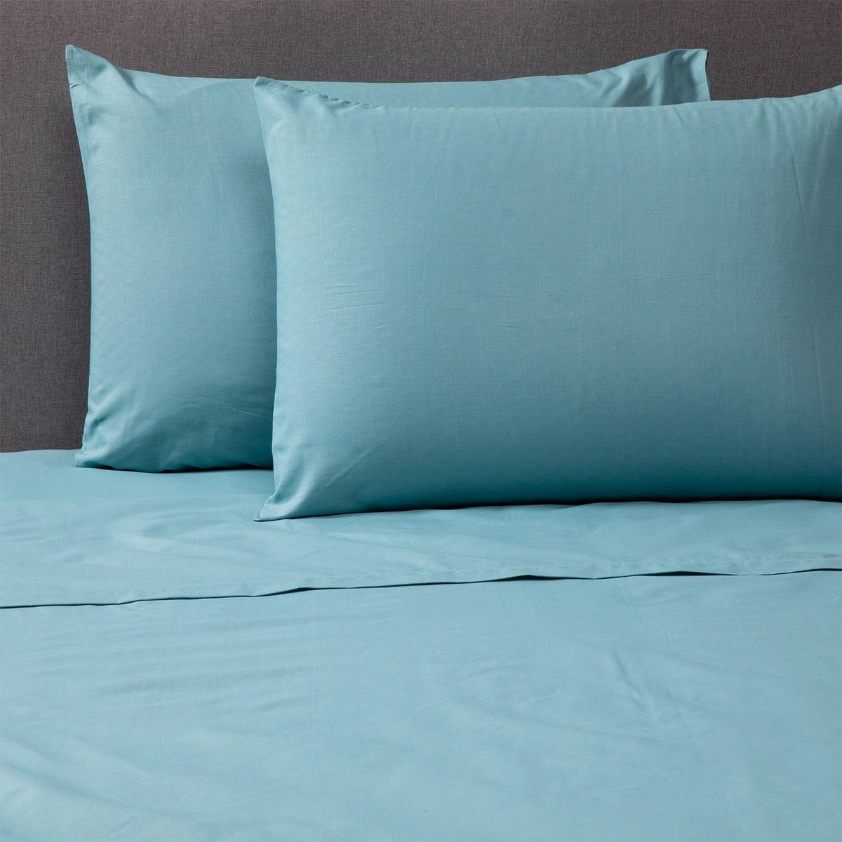 ZAHR - Juego De Sábanas Polialgodón Lisa 144 Hilos Zahr