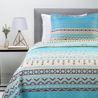 Cubrecama Estampado Mandala