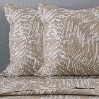 Imagen 2 del producto Cubrecama Estampado Hoja