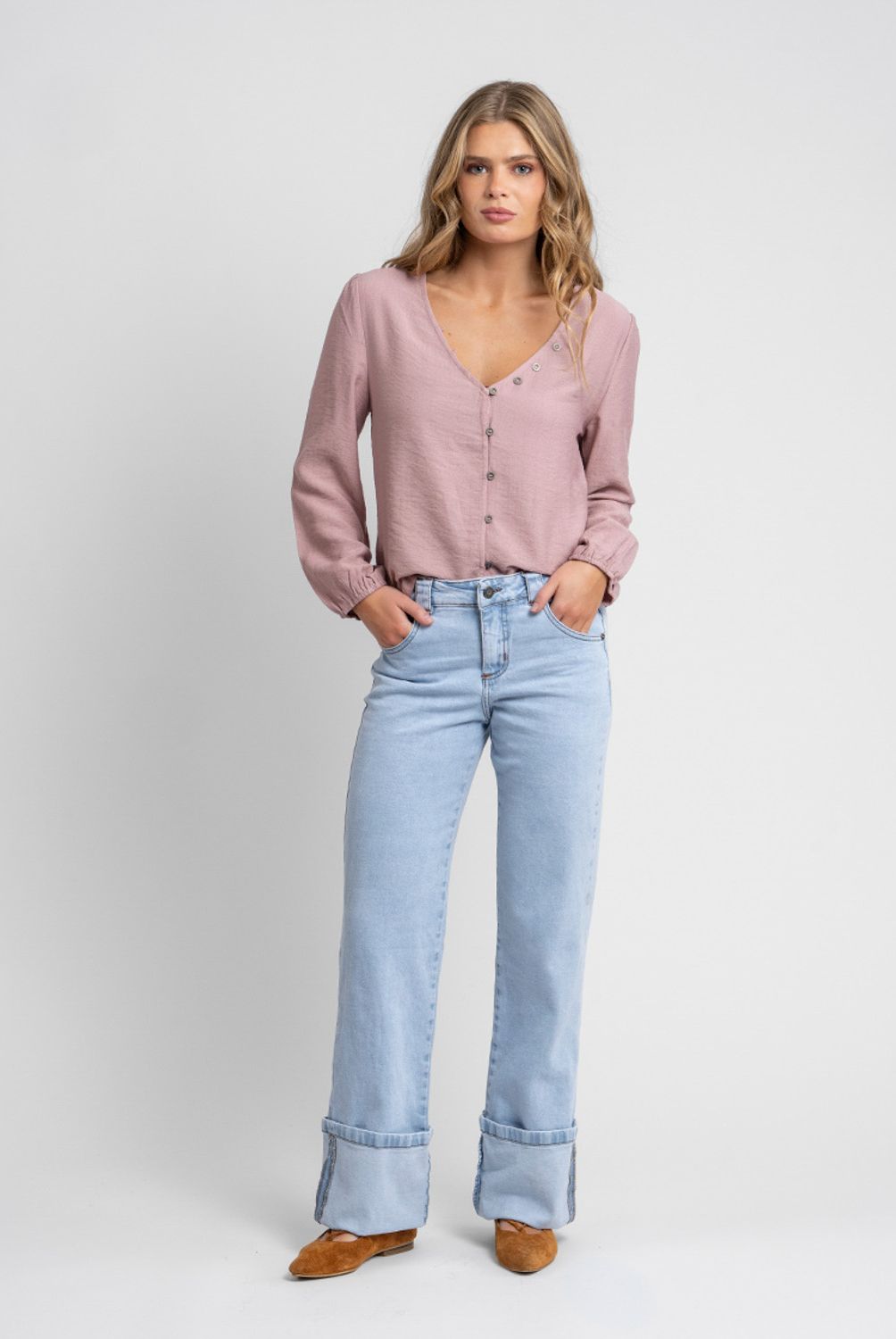 LOLITA POCKET - Jeans Clara Ice Lolita Pocket
