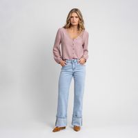 Jeans Skinny Tiro Medio Mujer