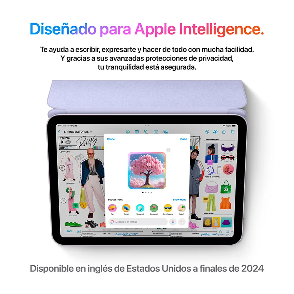 Apple iPad mini A17 Pro 8.3" 128GB Wi-Fi Gris Espacial, foto 5