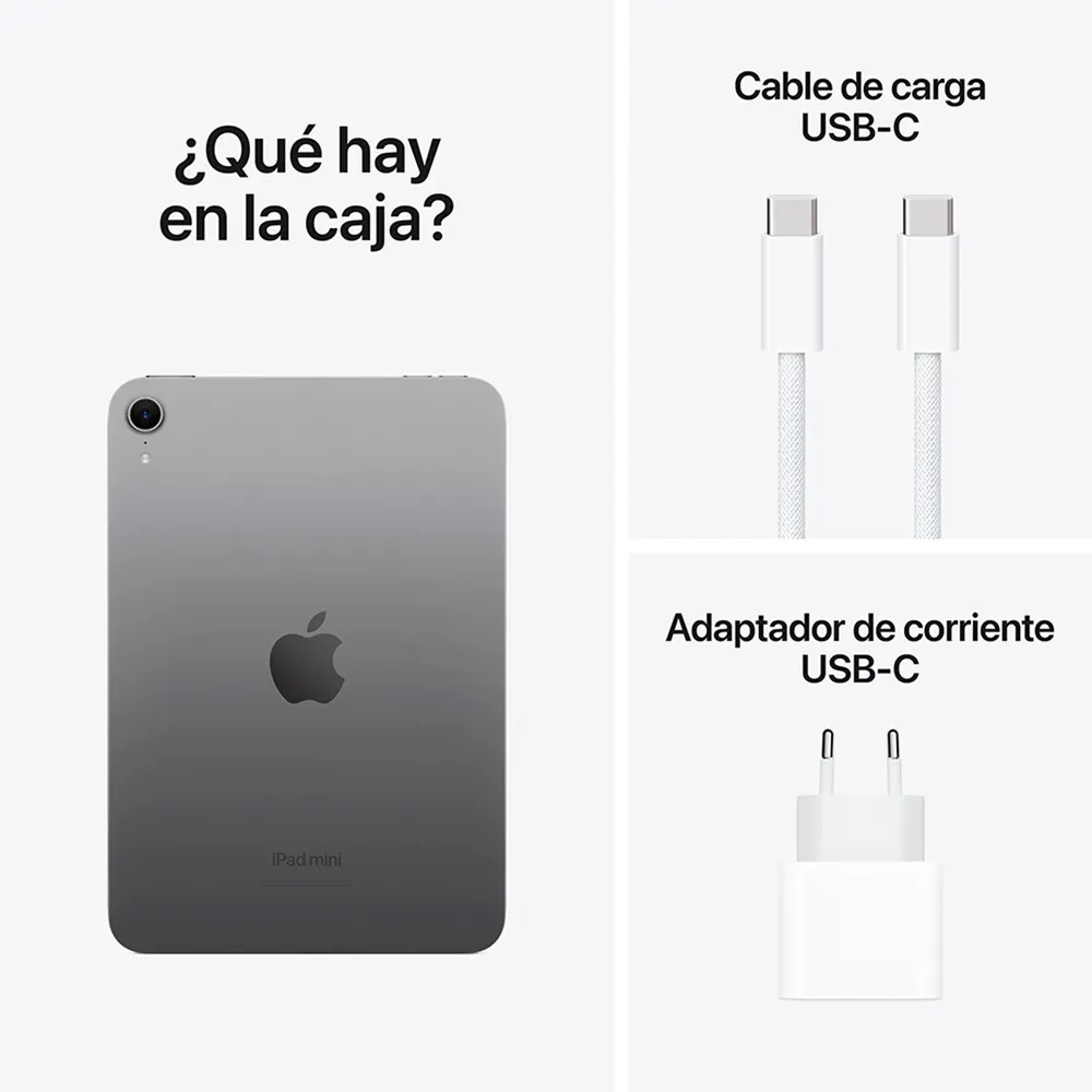 Apple iPad mini A17 Pro 8.3" 128GB Wi-Fi Gris Espacial, foto 10