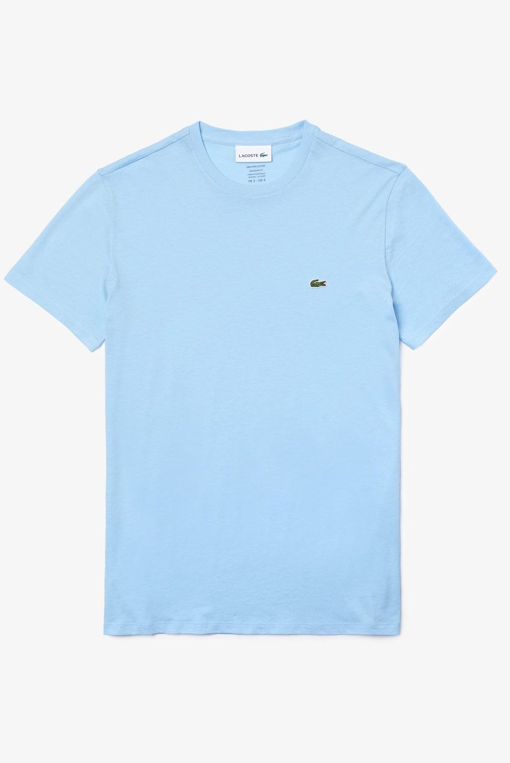 LACOSTE - Polera Manga Corta Algodón Regular Fit Hombre Algodón Lacoste