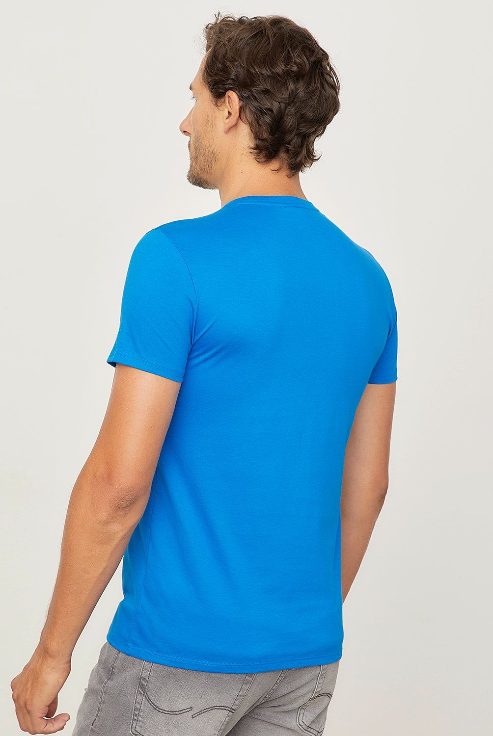 LACOSTE - Polera Manga Corta Algodón Regular Fit Hombre Algodón Lacoste