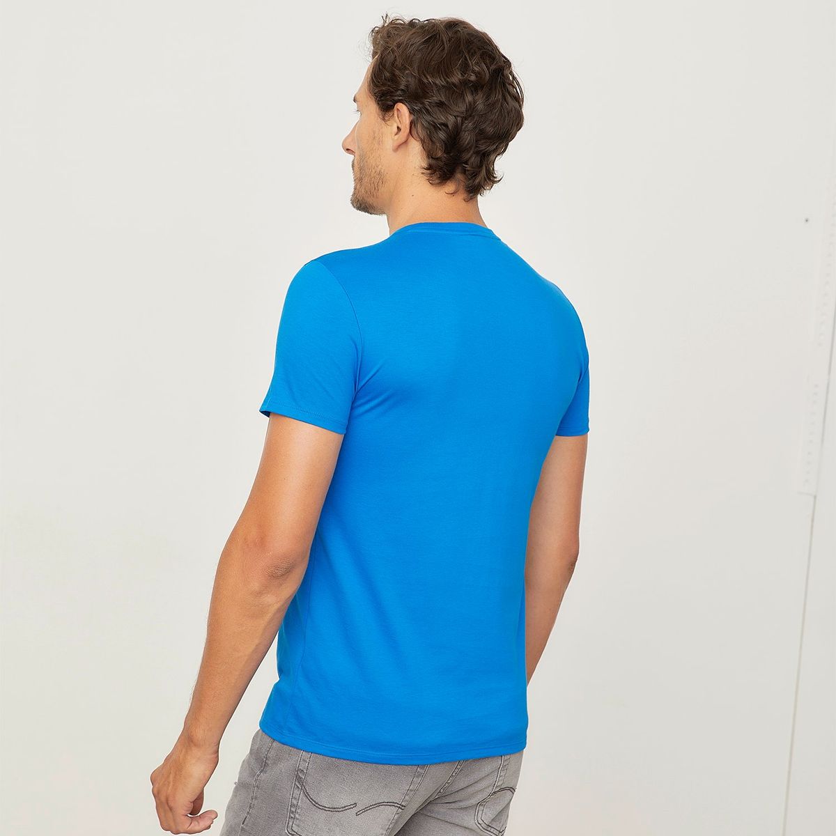 LACOSTE - Polera Manga Corta Algodón Regular Fit Hombre Algodón Lacoste