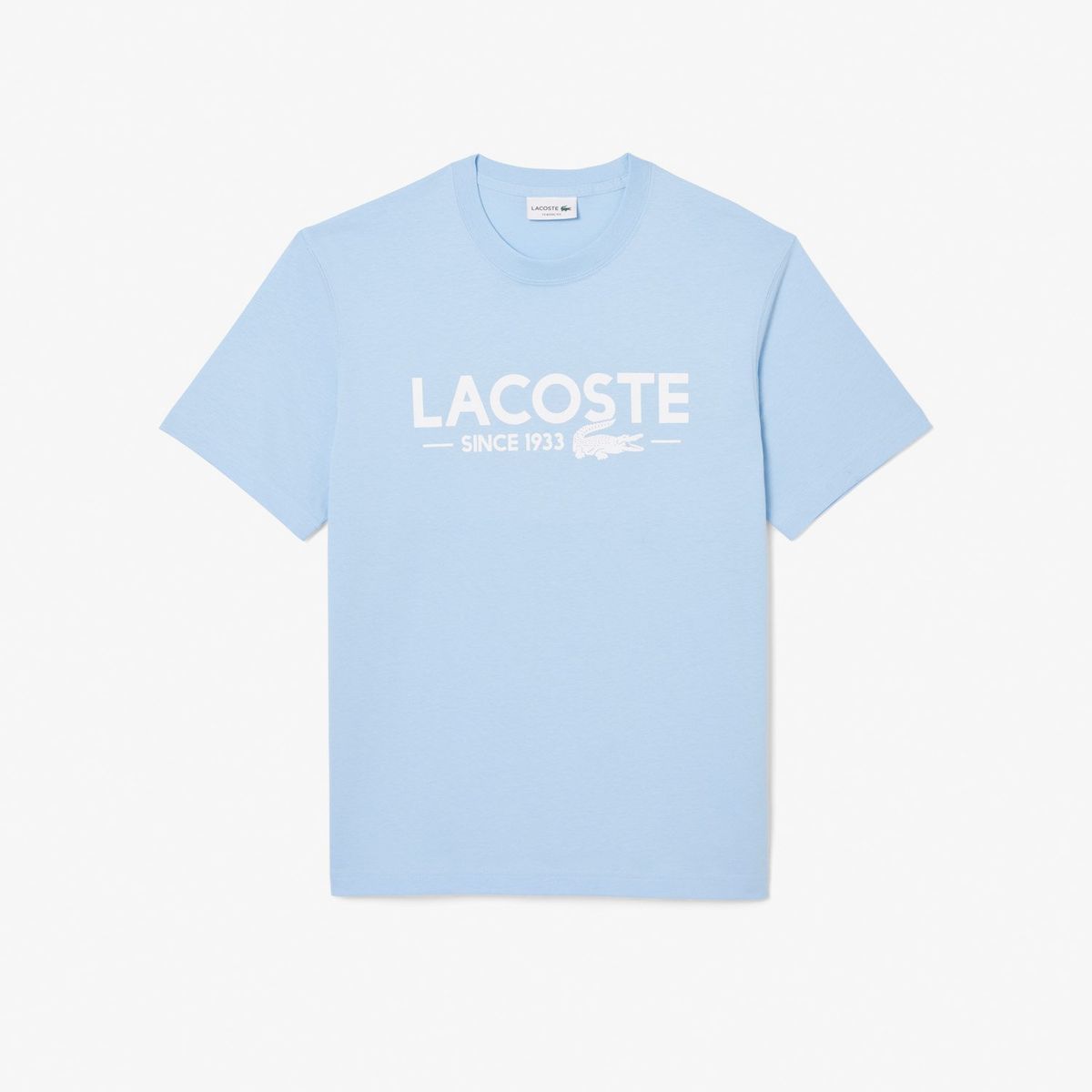 LACOSTE - Polera Manga Corta Hombre Hombre Algodón Lacoste