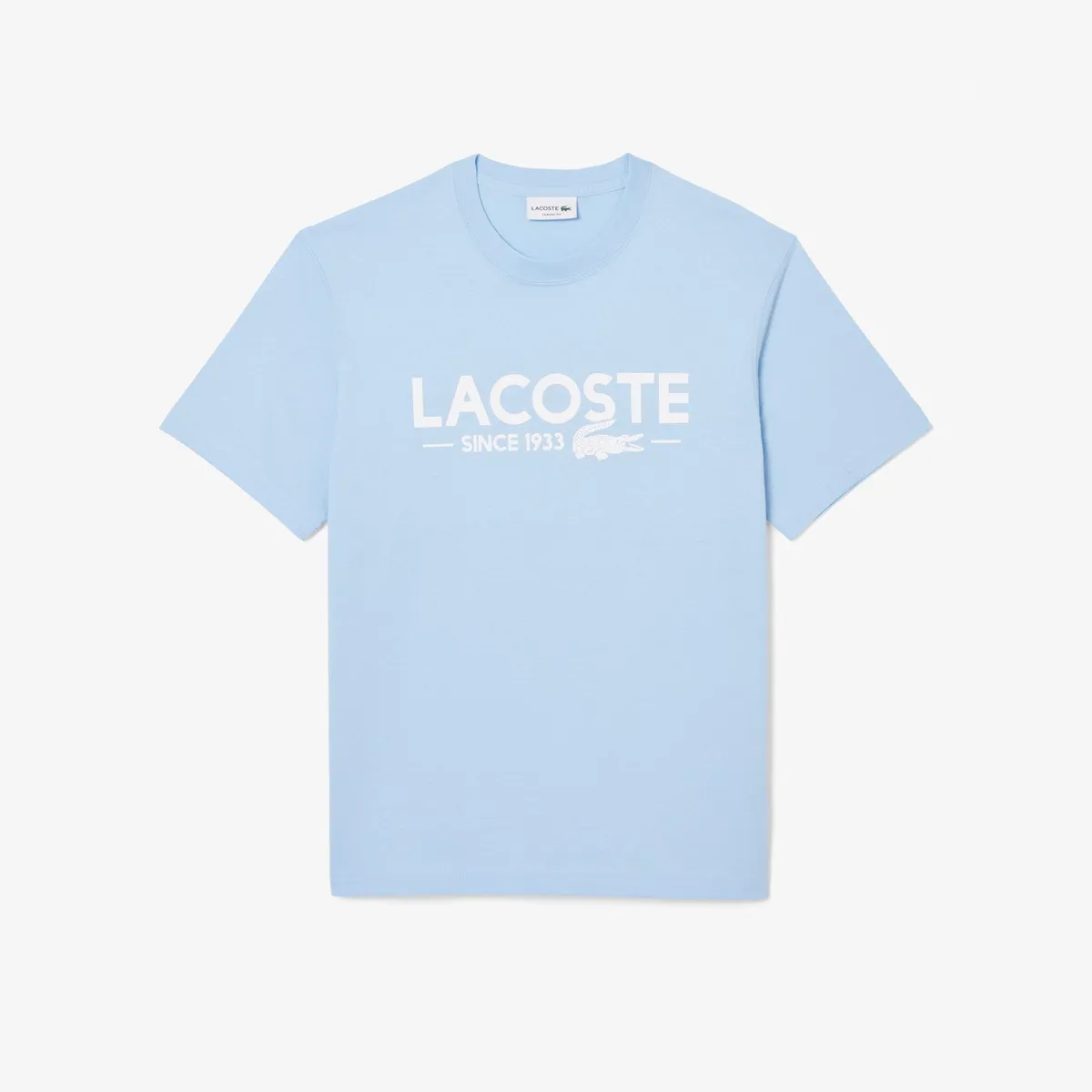 LACOSTE - Polera Manga Corta Hombre Hombre Algodón Lacoste