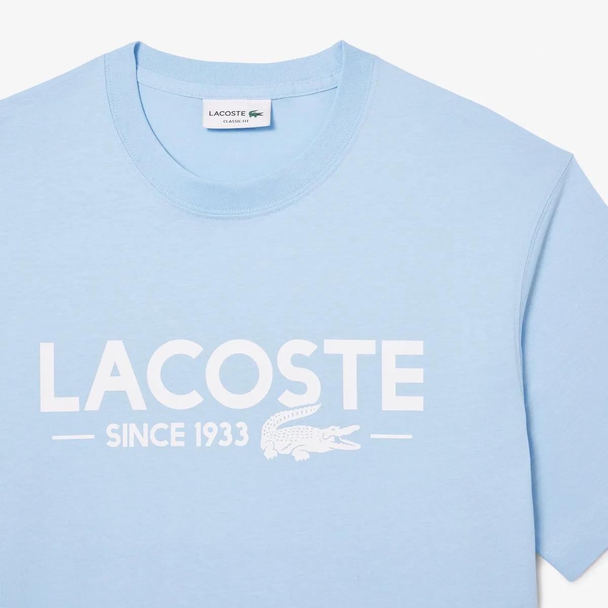 LACOSTE - Polera Manga Corta Hombre Hombre Algodón Lacoste