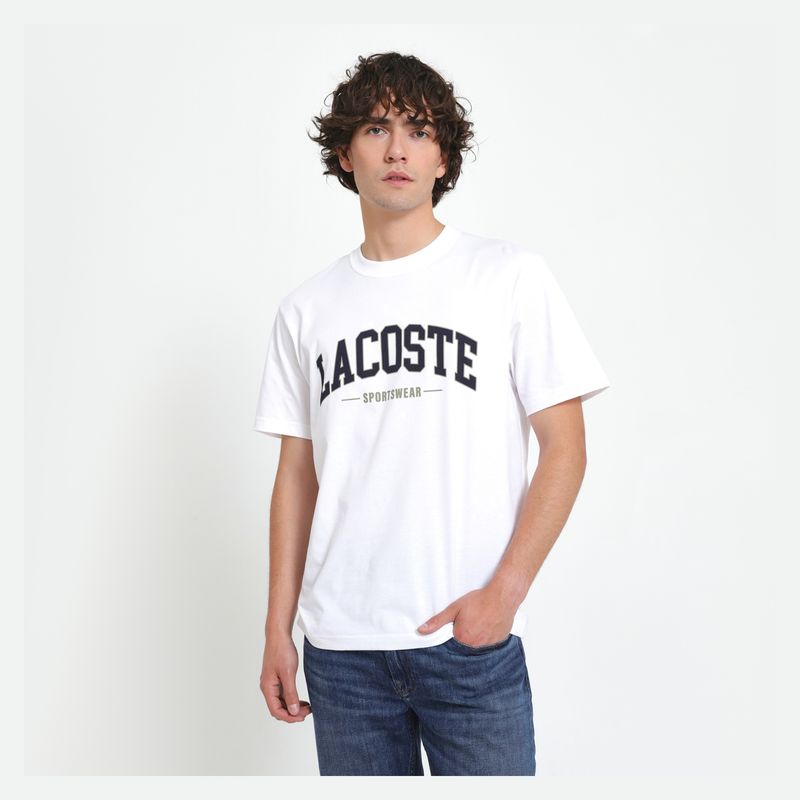 LACOSTE - Polera Manga Corta Hombre Algodón Lacoste