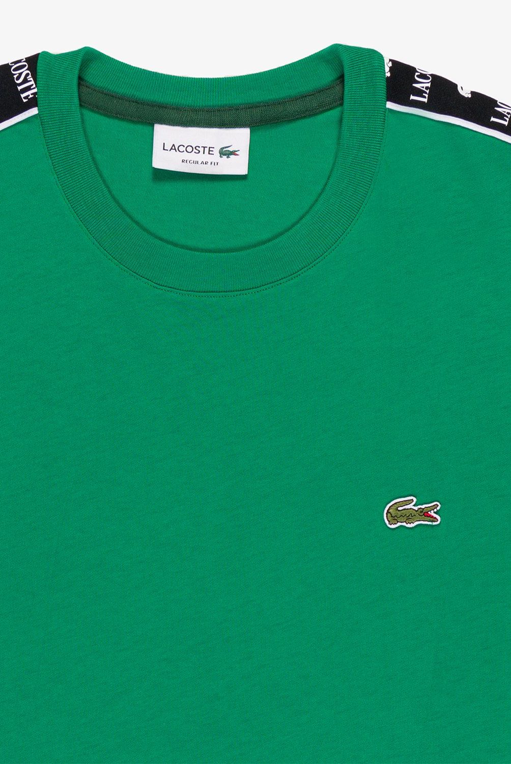 LACOSTE - Polera Manga Corta Hombre Hombre Algodón Lacoste