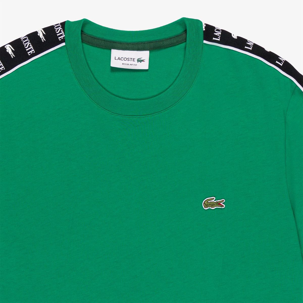LACOSTE - Polera Manga Corta Hombre Hombre Algodón Lacoste