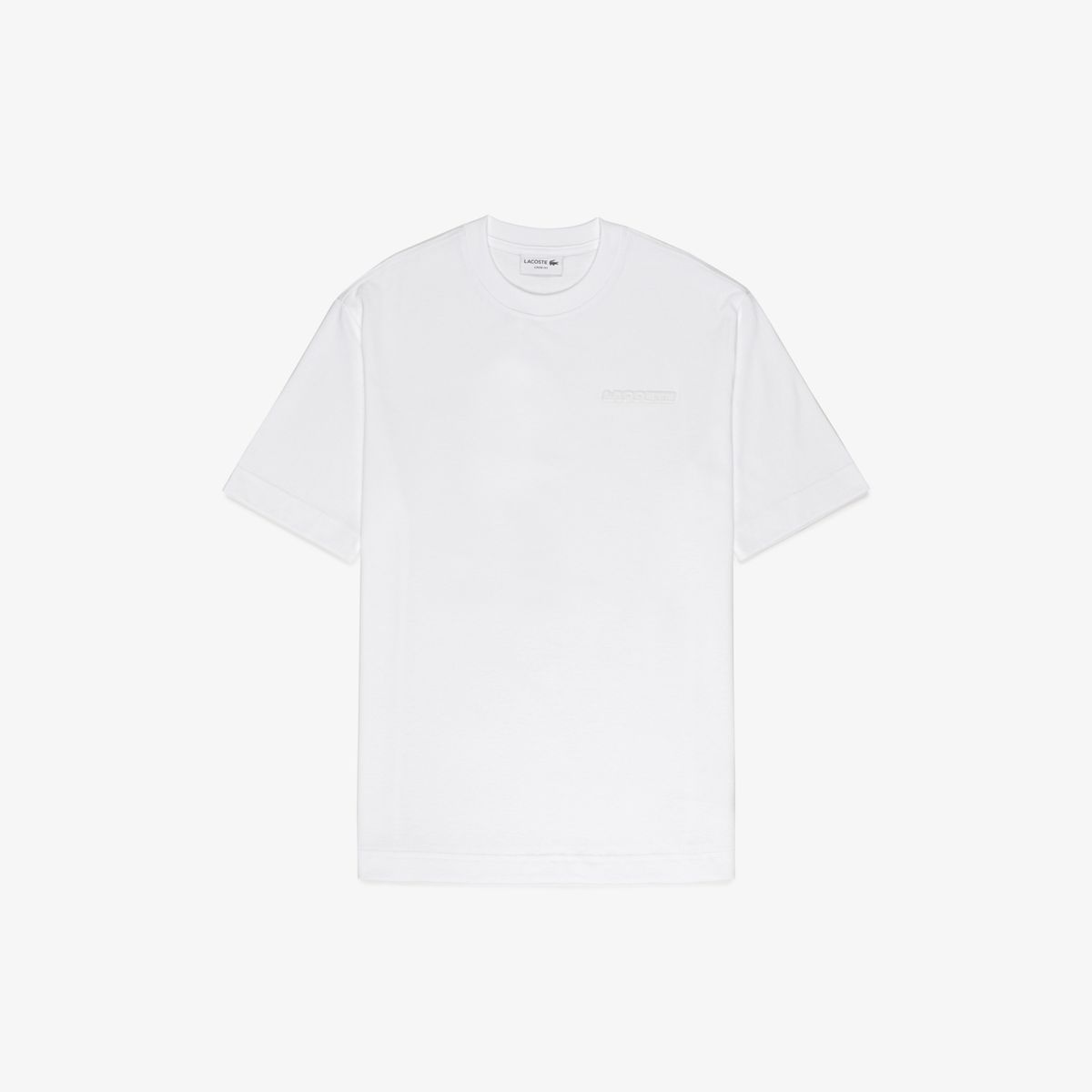 LACOSTE - Polera Manga Corta Hombre Hombre Algodón Lacoste