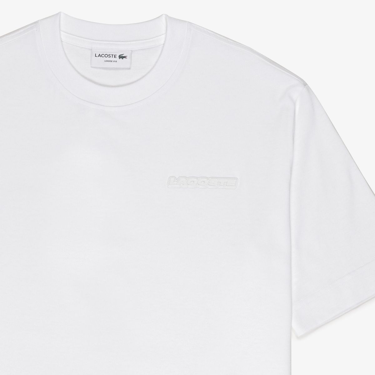 LACOSTE - Polera Manga Corta Hombre Hombre Algodón Lacoste