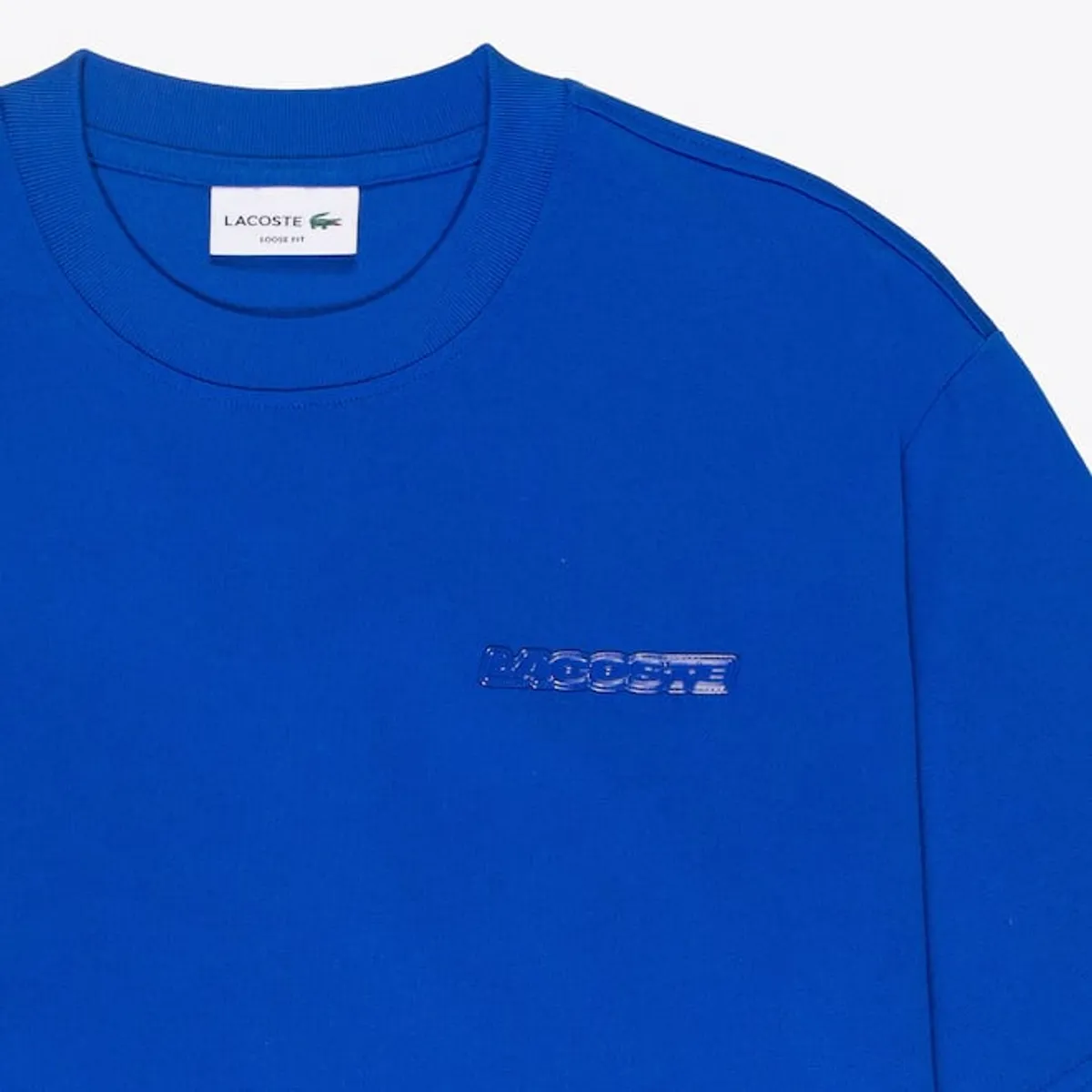 LACOSTE - Polera Manga Corta Hombre Hombre Algodón Lacoste