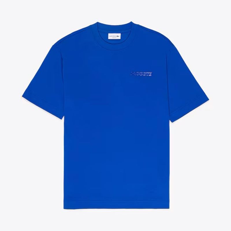 LACOSTE - Polera Manga Corta Hombre Hombre Algodón Lacoste