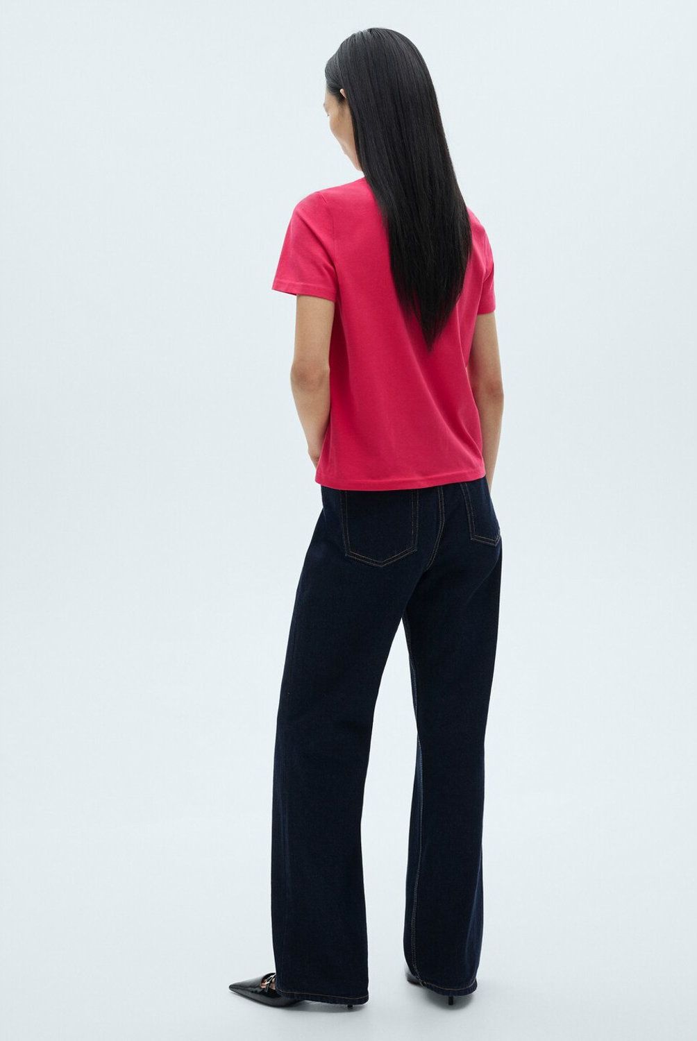 MANGO - Polera Algodón Detalle Nudo Mujer Mango