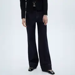 MANGO - Leggings Detalle Costuras Mujer
