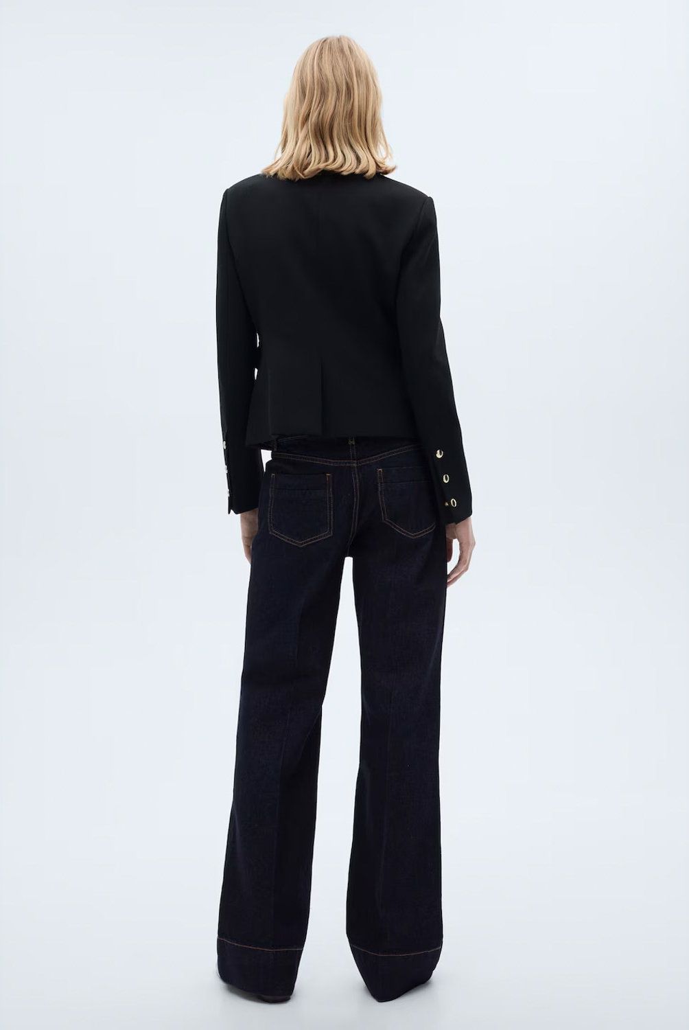 MANGO - Leggings Detalle Costuras Mujer Mango