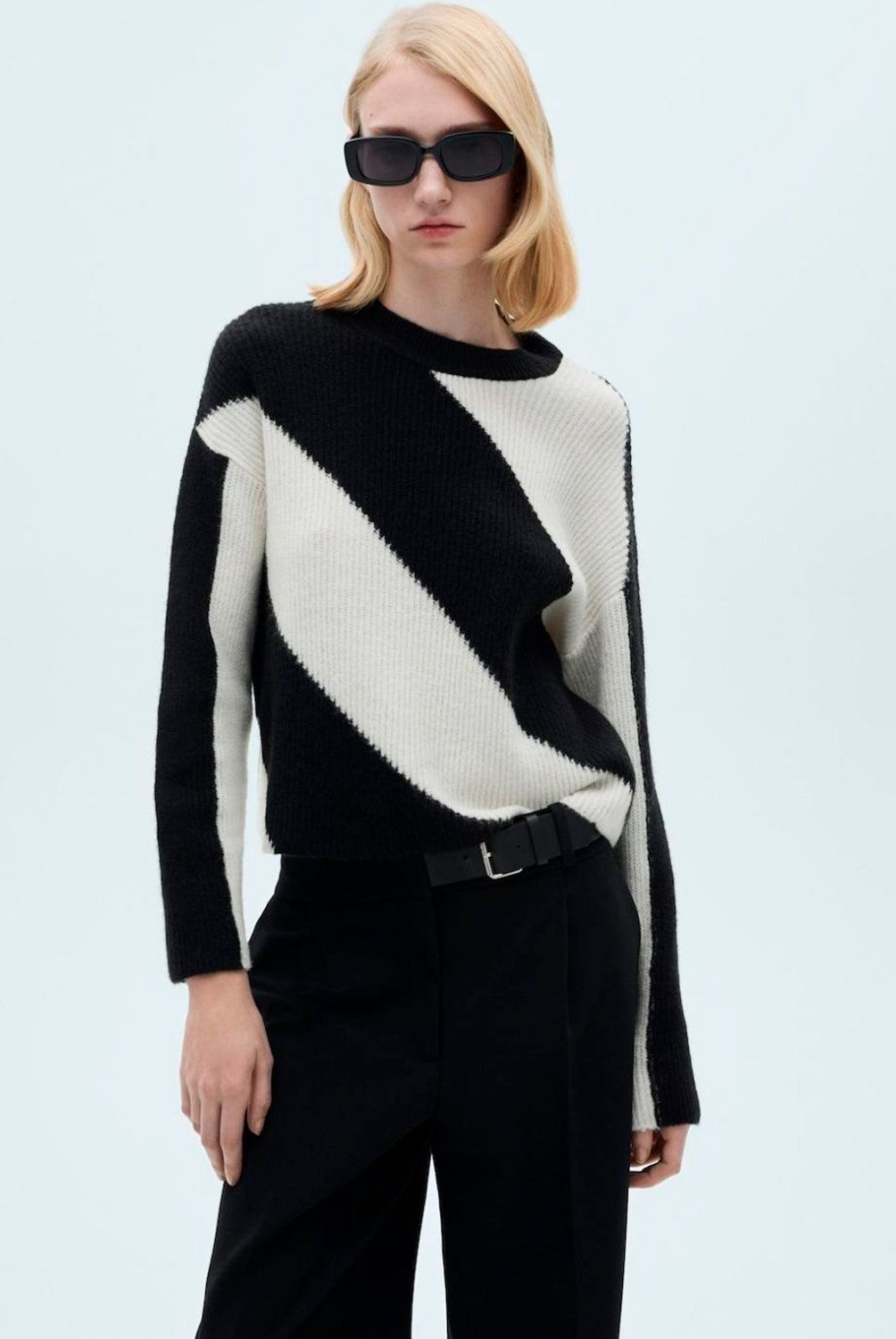 MANGO - Sweater Punto Mujer Mango