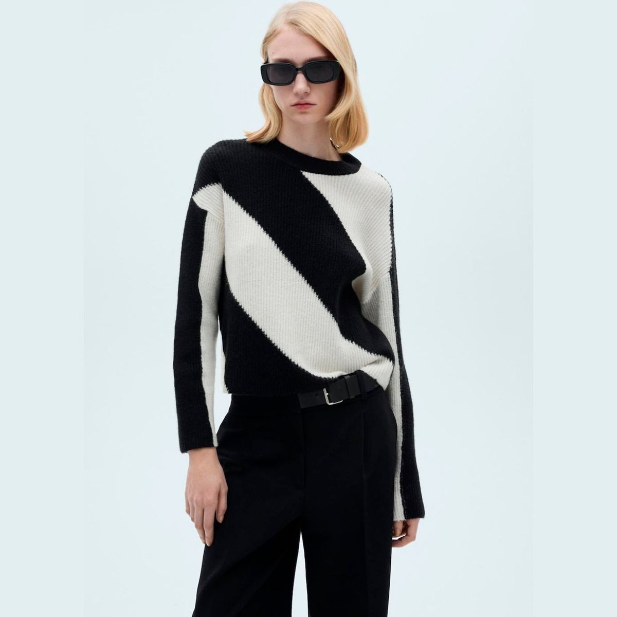 MANGO - Sweater Punto Mujer Mango