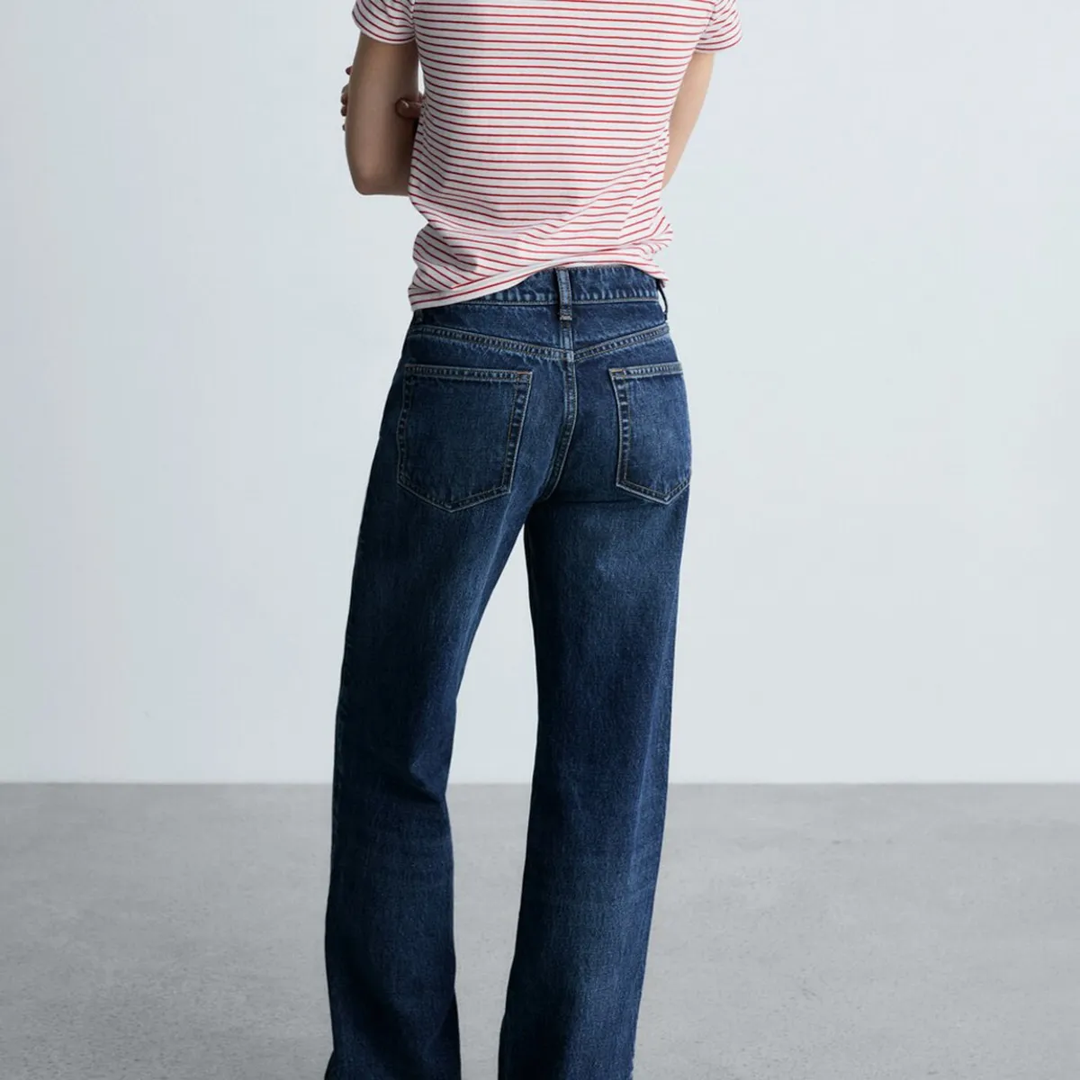 MANGO - Polera Rayas Logo Mujer Mango