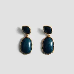MANGO - Aros Abalorios Colgantes Mujer
